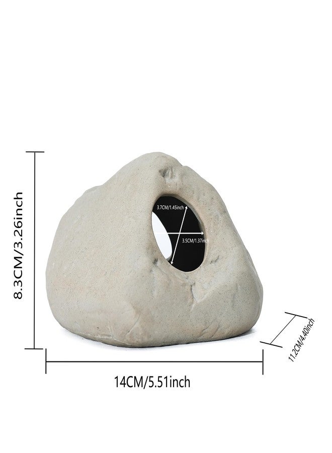 ALEGI Aquarium Rock Cave Decor for Shrimp Cichlid Hiding Breeding (Set 8) - Image 5